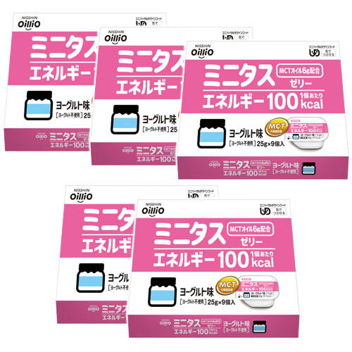 ミニタス　エネルギーゼリー　ヨーグルト味　5箱　8%OFF　送料無料
